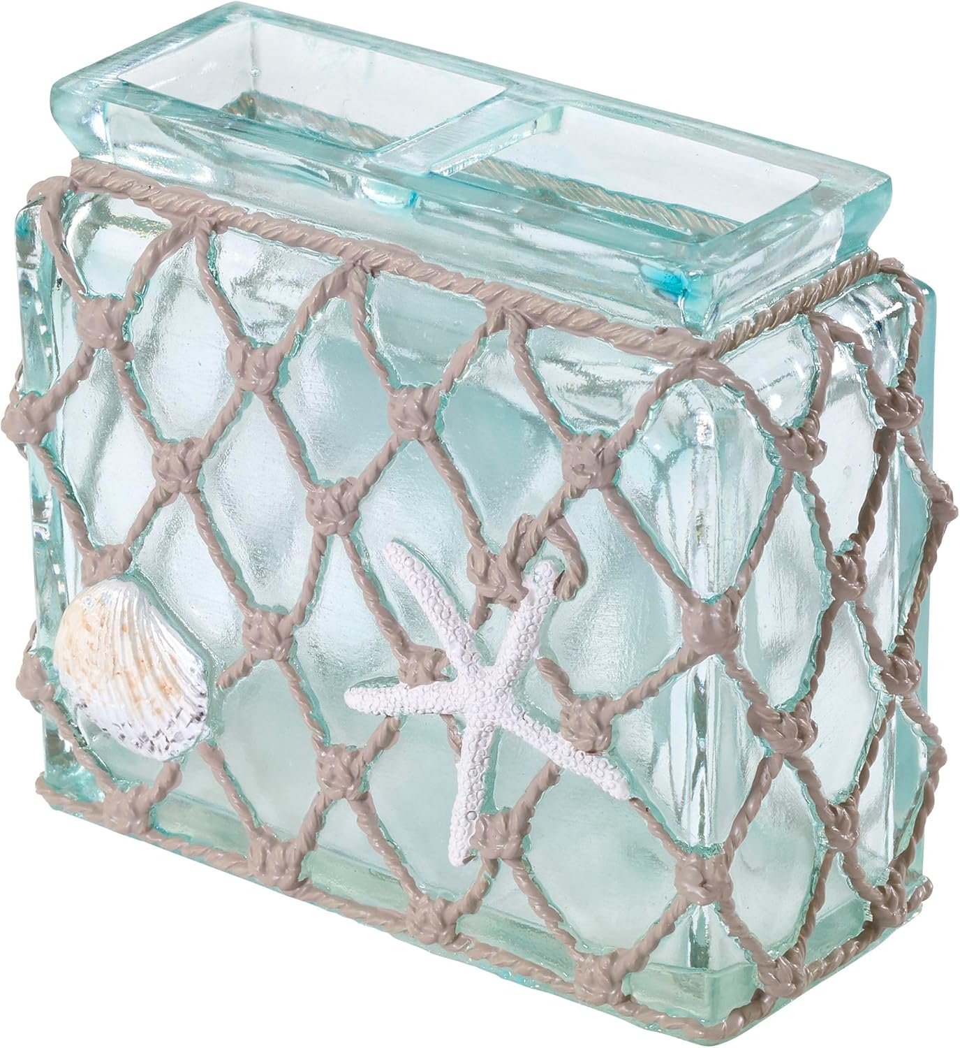 Seaglass Coastal Toothbrush Holder