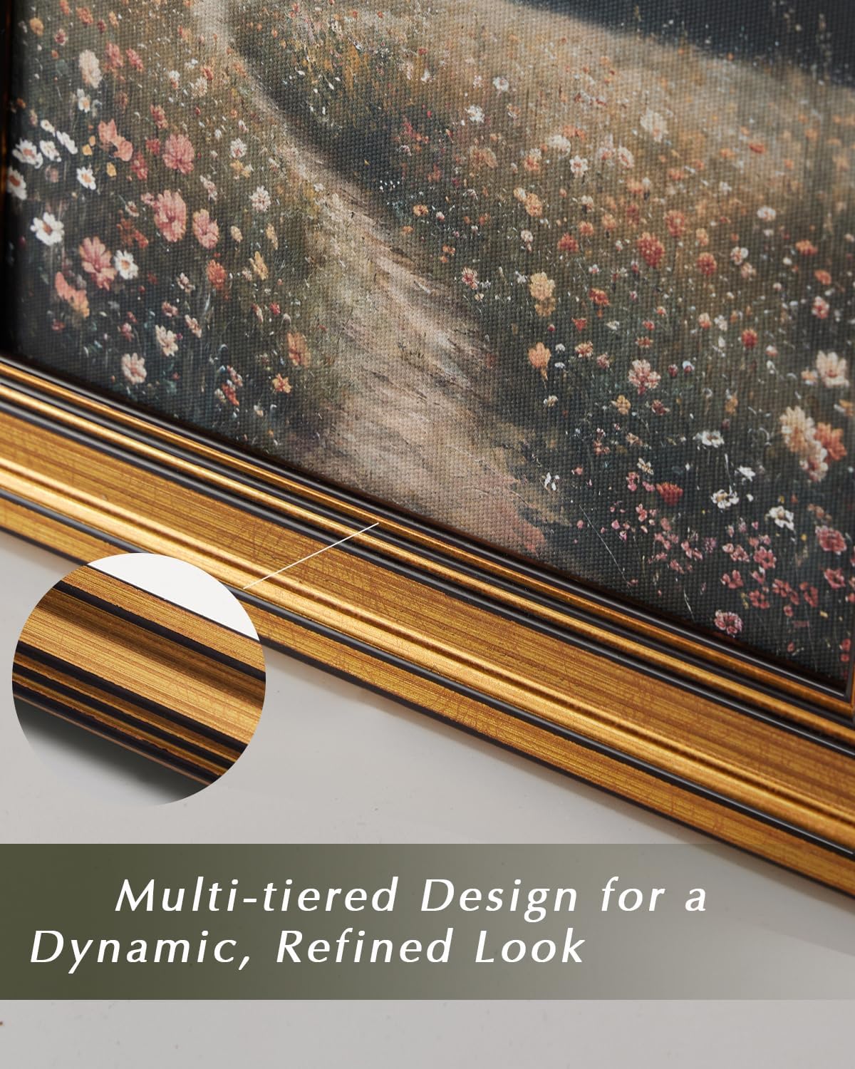 Gold Framed Seaview Print - Image 5